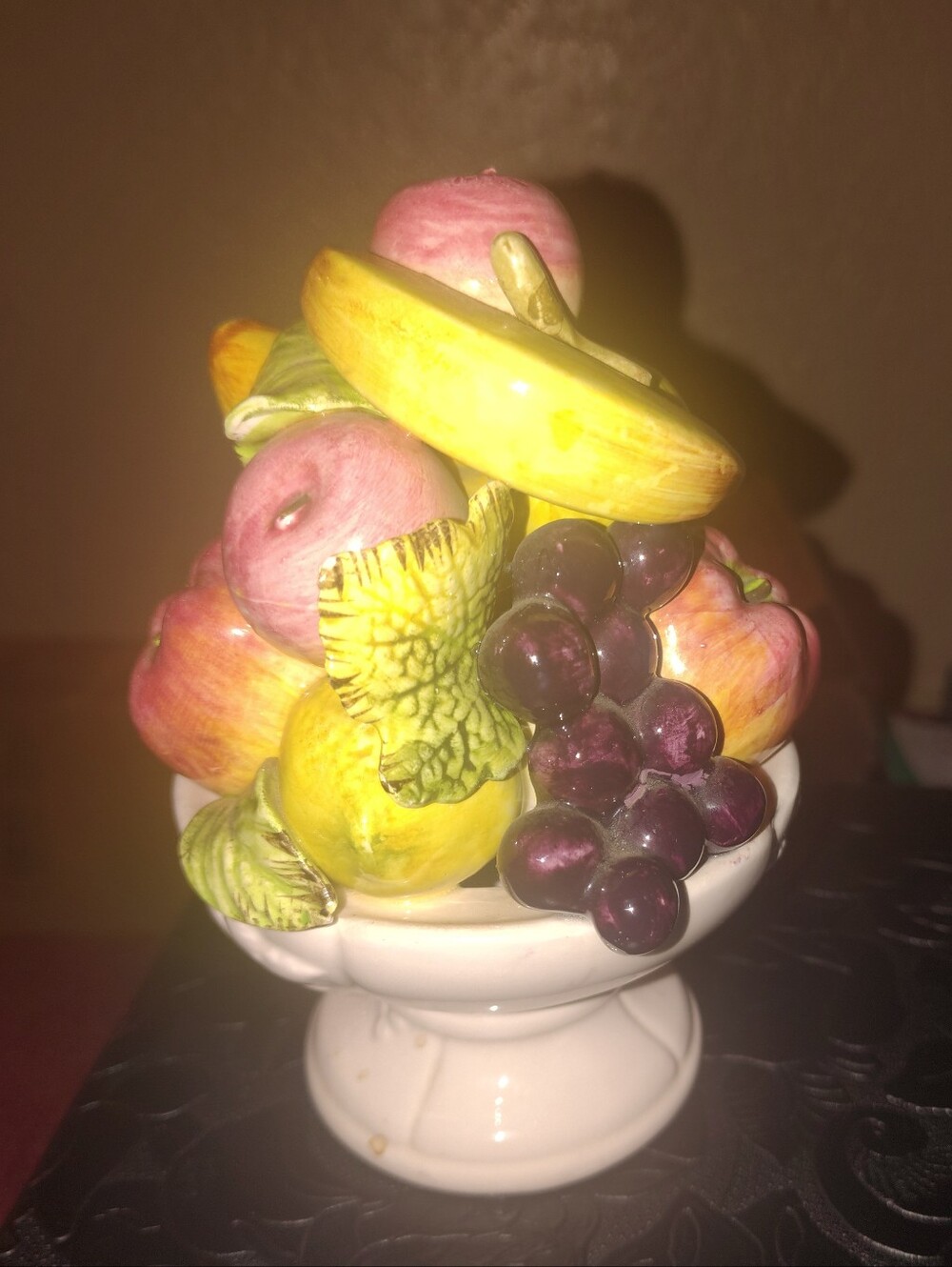 Ceramic Fruit Centerpiece Bowl